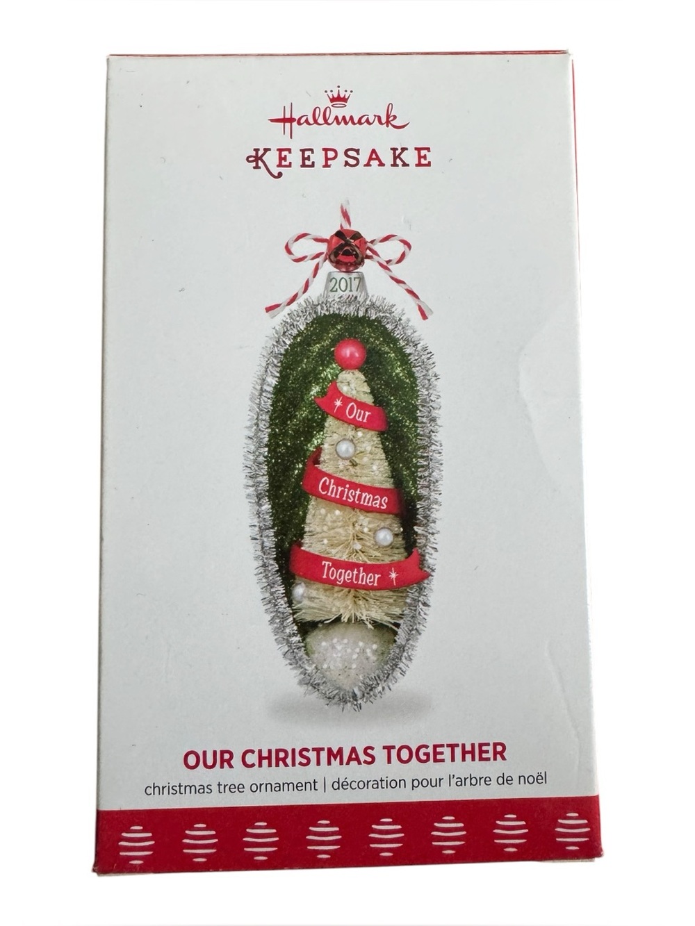 Hallmark Keepsake 2017 Our Christmas Together Dated Ornament QGO1282